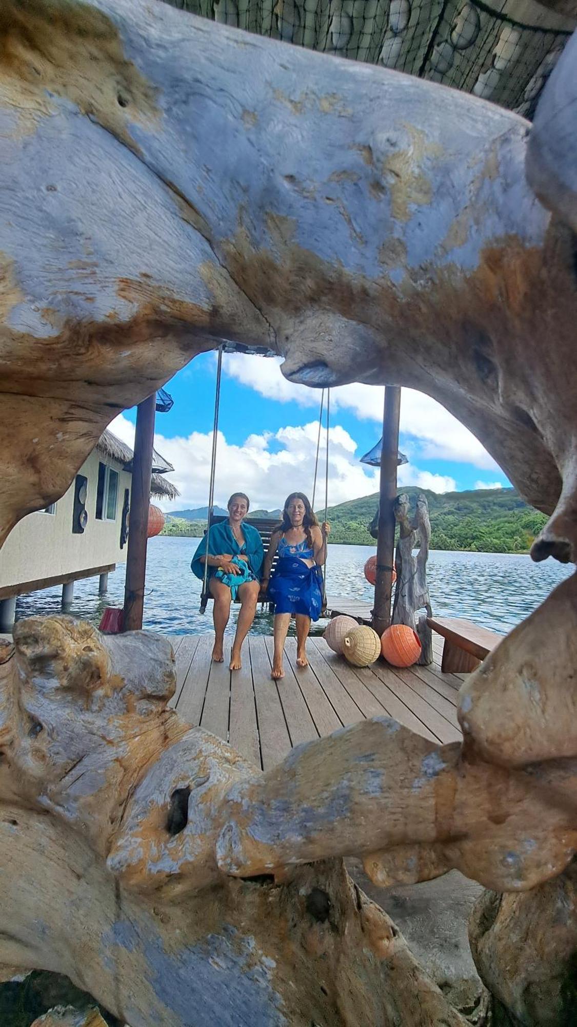 Mahana Tua Lodge Huahine Fare Exterior foto